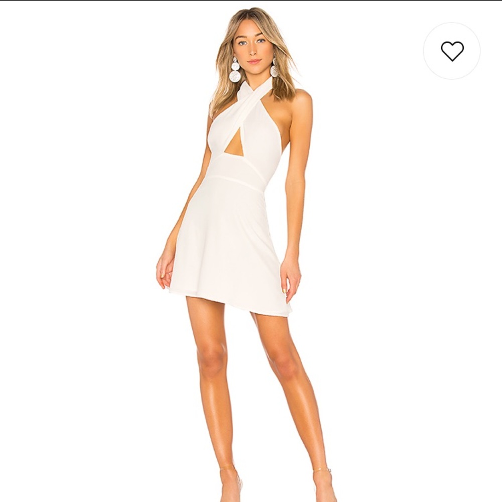 Ember Halter Fit and Flare Dress